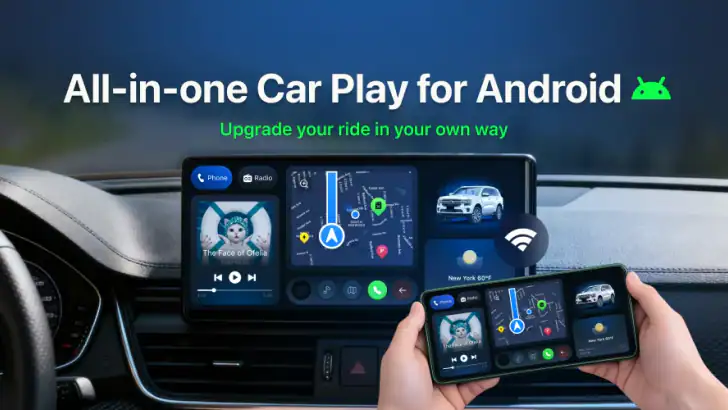 Car Play Auto Sync For Android feature graphic