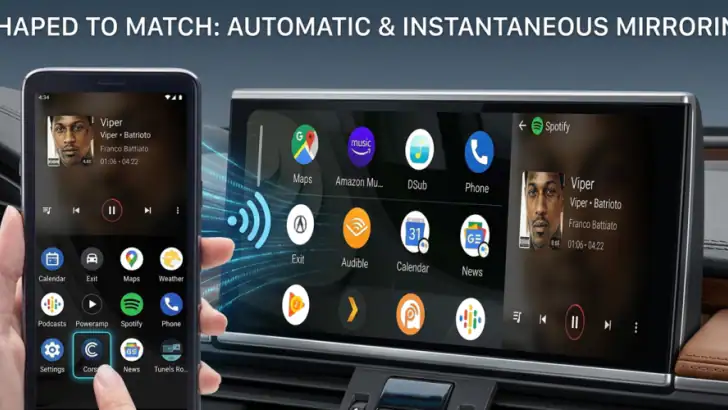 Car Play Sync for Android Auto feature graphic