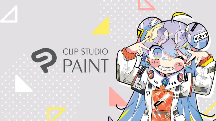 CLIP STUDIO PAINT - もっと楽しく描ける！ feature graphic
