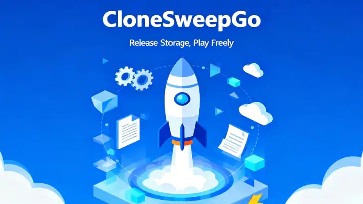CloneSweepGo feature graphic