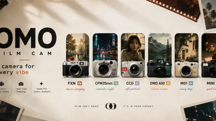 Dazzil Cam - Vintage Camera feature graphic