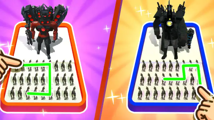 Dino Merge Master: 動物の戦い feature graphic