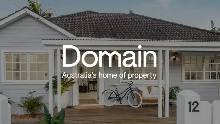 Domain Real Estate & Property feature graphic