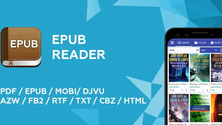 EPUB Reader あなたが愛するすべての本のために feature graphic