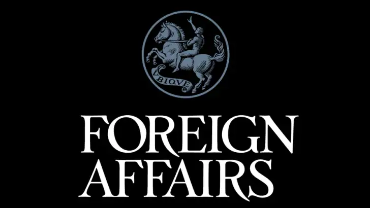 Foreign Affairs Magazine feature graphic