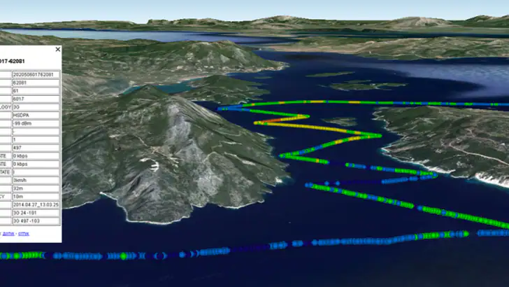 G-NetTrack Pro feature graphic