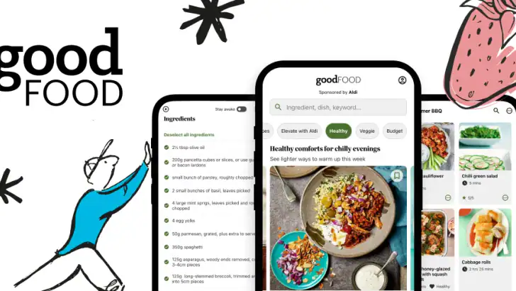 Good Food: Recipe Finder feature graphic