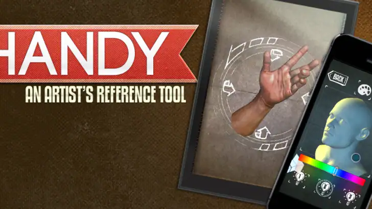 HANDY デッサン用モデルツール feature graphic
