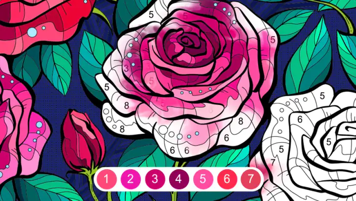 Happy Color® – 数字で塗り絵と色ぬりえ feature graphic