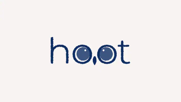 hoot（ふーと）｜ ゆったり話せる作業通話アプリ feature graphic