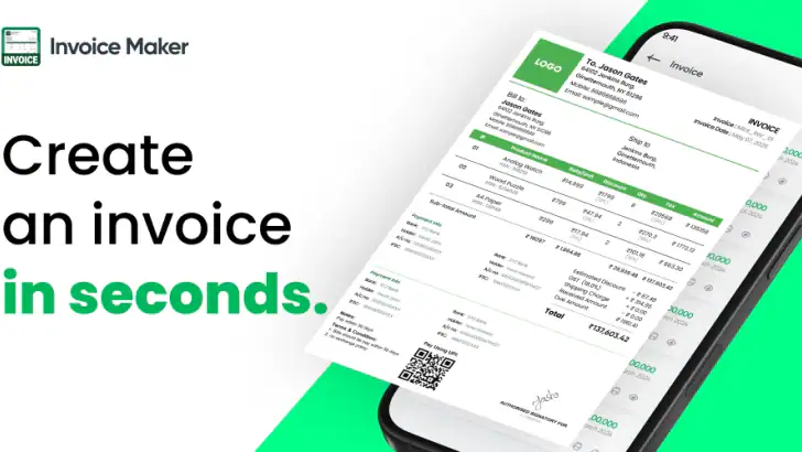 Invoice Maker - Easy Invoice feature graphic