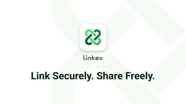 Linkex — セキュアなクラウドストレージ feature graphic