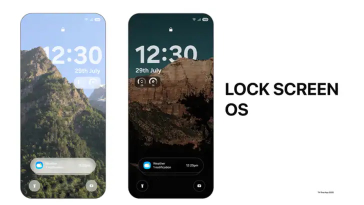 Lock Screen OS feature graphic