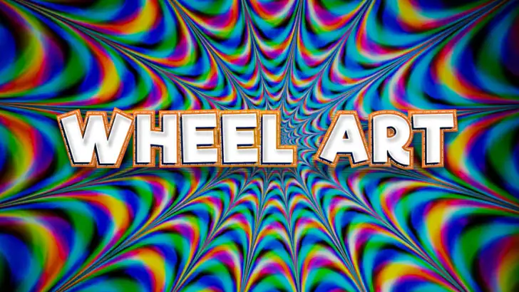 Magic Wheel - Spin Art Drawing feature graphic
