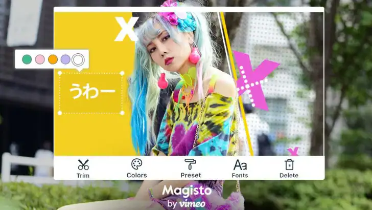 Magisto 動画編集 アプリとムービーメーカー feature graphic