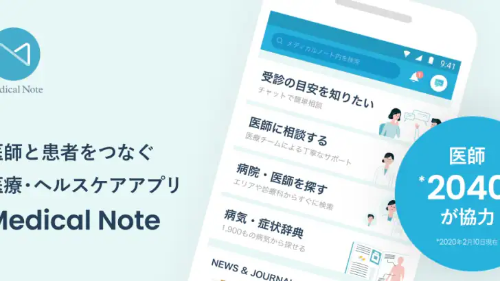 Medical Noteー医師と患者をつなぐ医療サービス・1 feature graphic