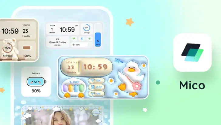 Mico - Widget & Live Wallpaper feature graphic