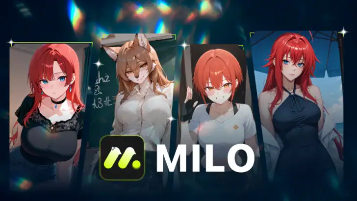 Milo:AIと創る自分の世界 feature graphic