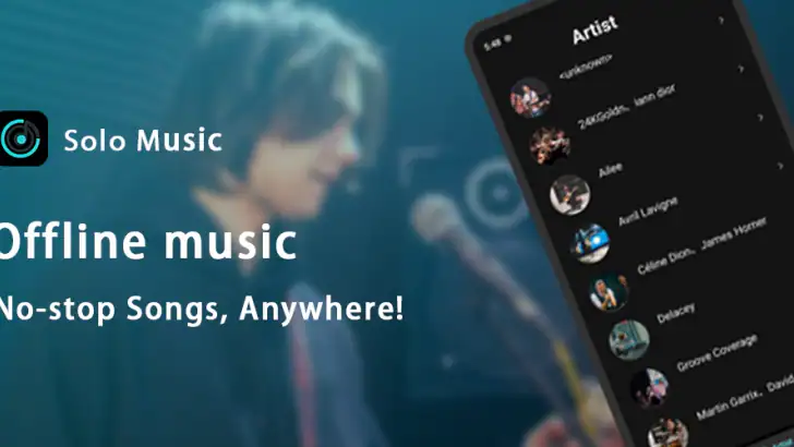Offline Music Player- Solo feature graphic