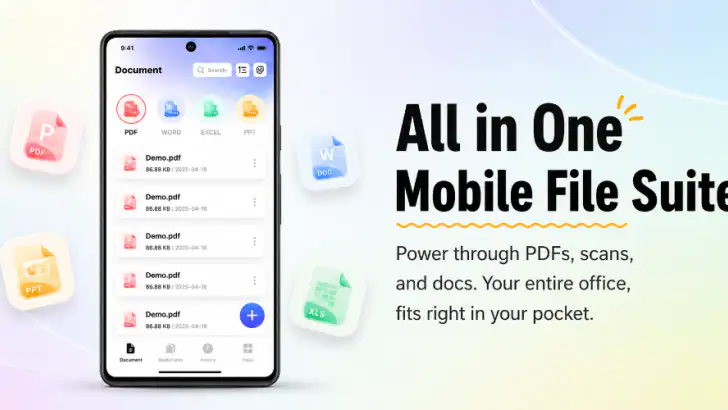 PDF Reader-Swift Doc Converter feature graphic