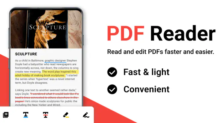 PDF リーダー - PDFビューアー、PDF feature graphic