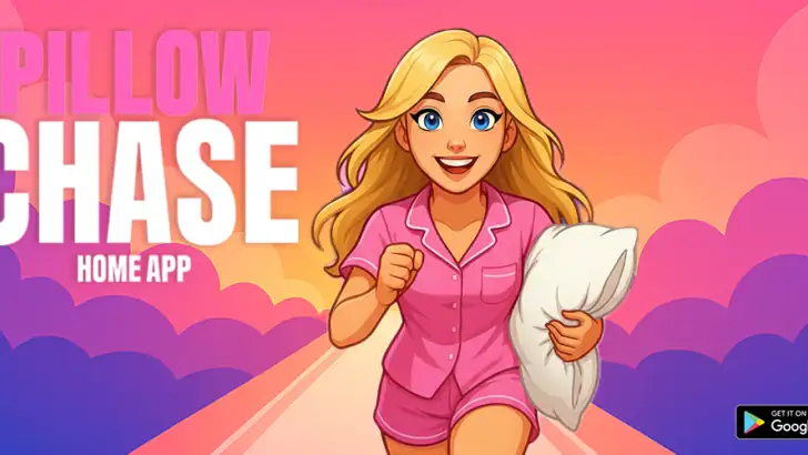 Pillow Chase Home App feature graphic