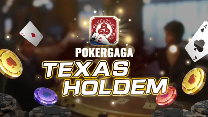 PokerGaga: Texas Holdem Live feature graphic
