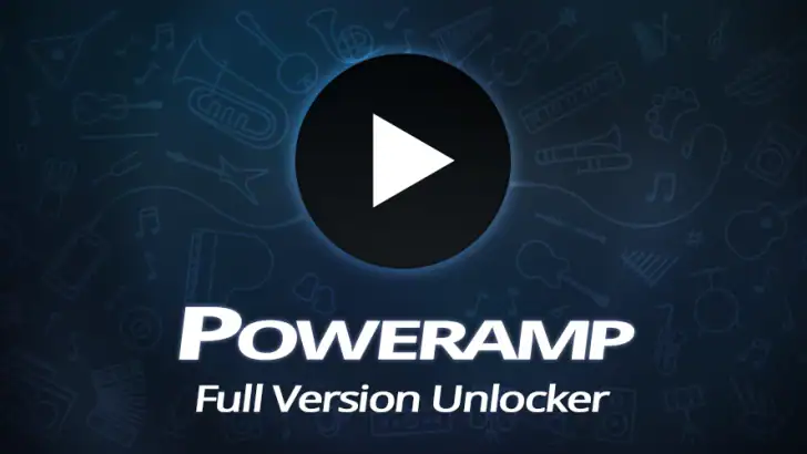 Poweramp Full Version Unlocker feature graphic