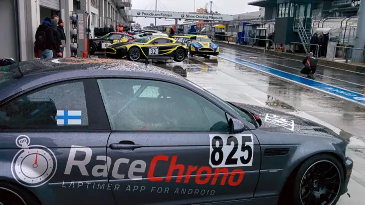RaceChrono Pro feature graphic