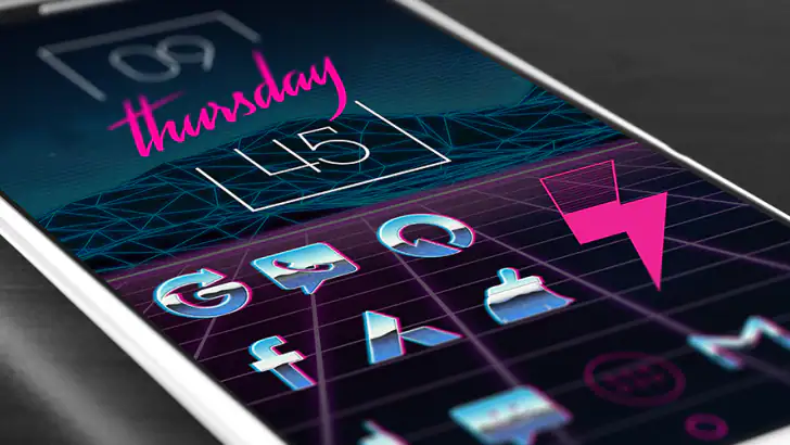 Rad Pack Pro - 80s Icon Pack feature graphic