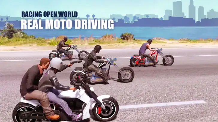 Real Moto Driving Racing World feature graphic