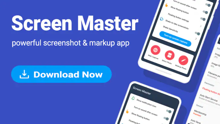 Screen Master Pro feature graphic