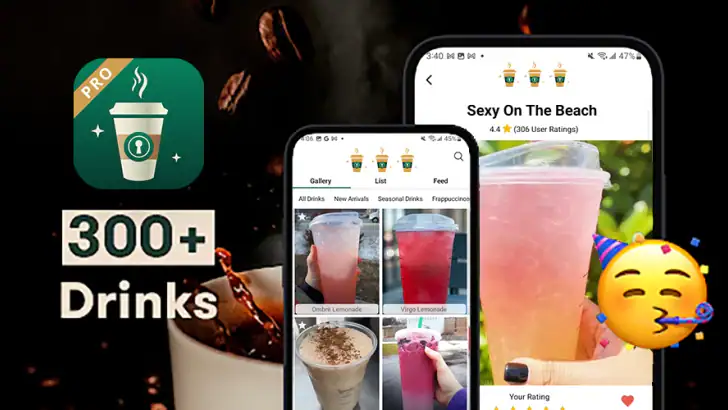 Secret Menu for Coffee Lovers feature graphic