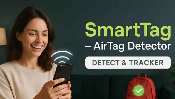 SmartTag – AirTag Detector feature graphic
