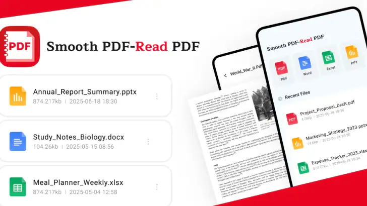 Smooth PDF-Read PDF feature graphic