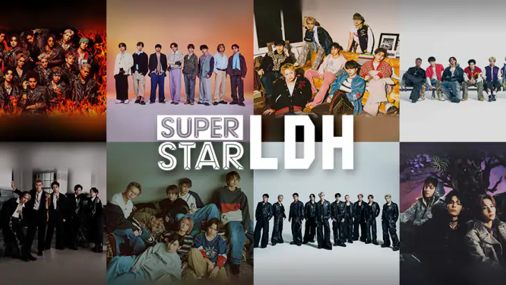 SUPERSTAR LDH feature graphic