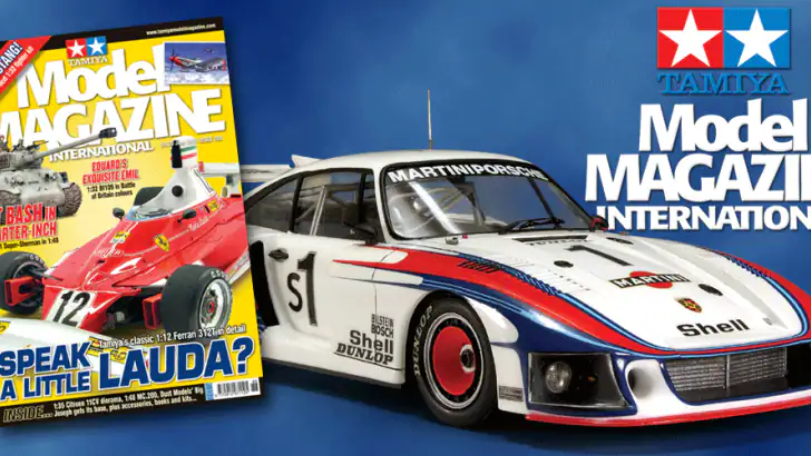 Tamiya Model Magazine Int. feature graphic