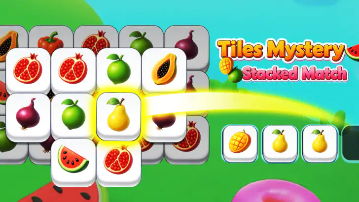 Tiles Mystery: Stacked Match feature graphic