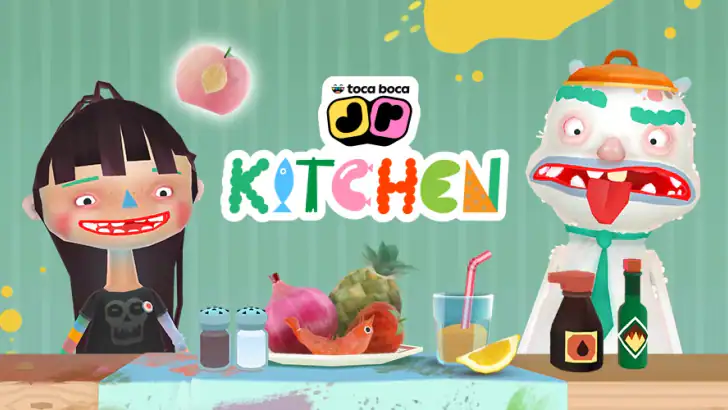 Toca Boca Jr Kitchen NETFLIX feature graphic