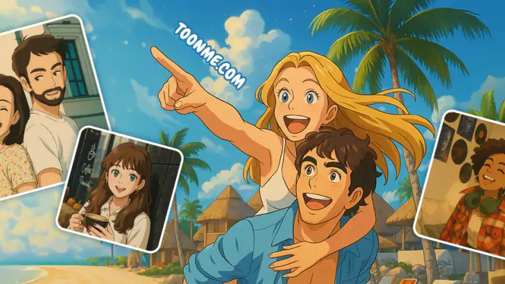 ToonMe - 写真を漫画に変えるフォトエディター feature graphic