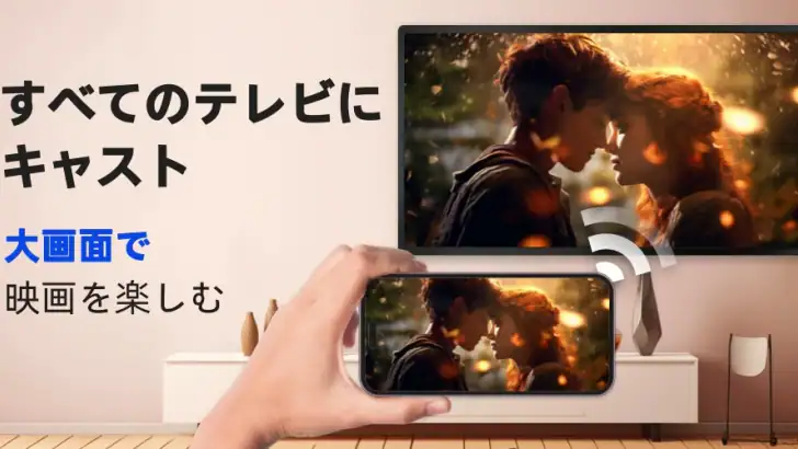 TV キャスト, ミラーリング feature graphic