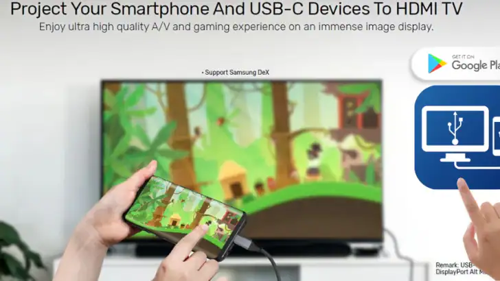 USB TV Connector feature graphic