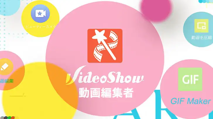 VideoShow動画エディタ、動画メーカー、写真エディタ feature graphic