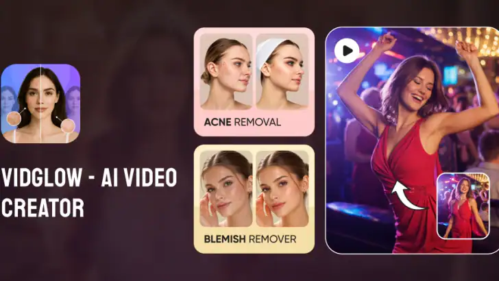 VidGlow -AI Video Creator feature graphic