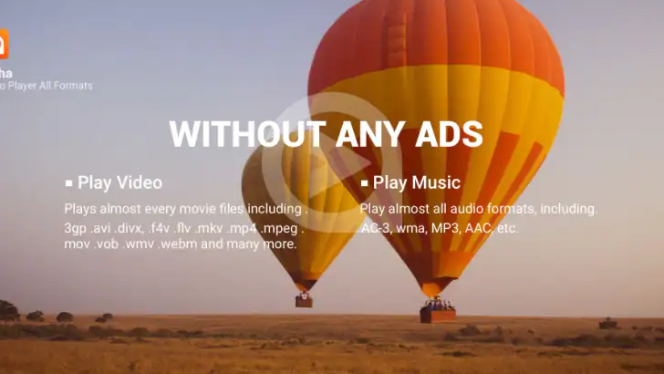 Visha-Video Player All Formats feature graphic