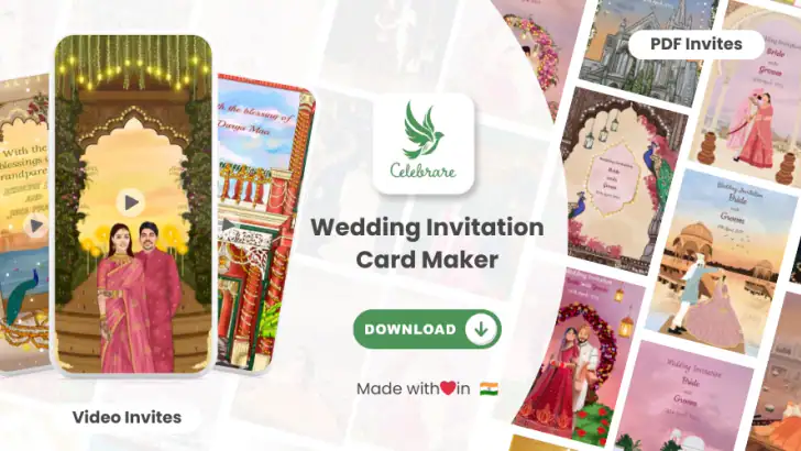 Wedding Invitation Card Maker feature graphic