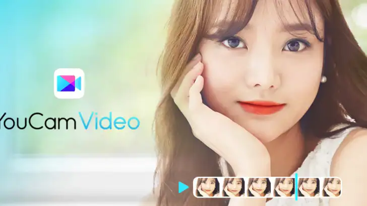 YouCam Video：動画用メイク加工・髪色チェンジ feature graphic