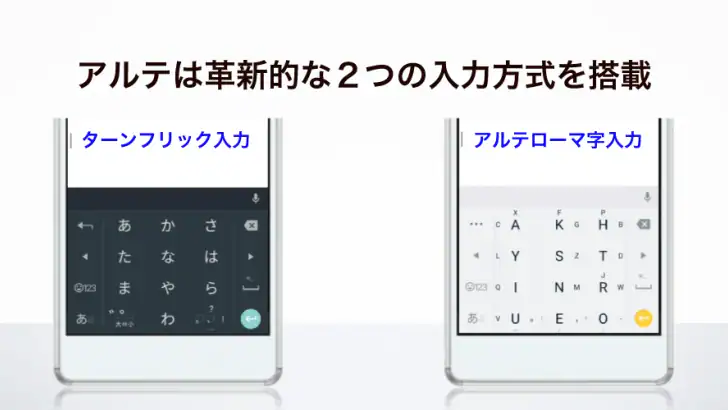 アルテ日本語入力キーボード feature graphic