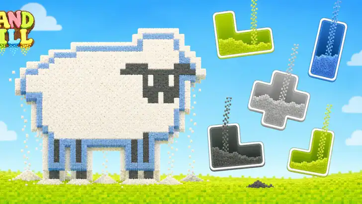 サンド工房 : 砂のブロックパズル feature graphic
