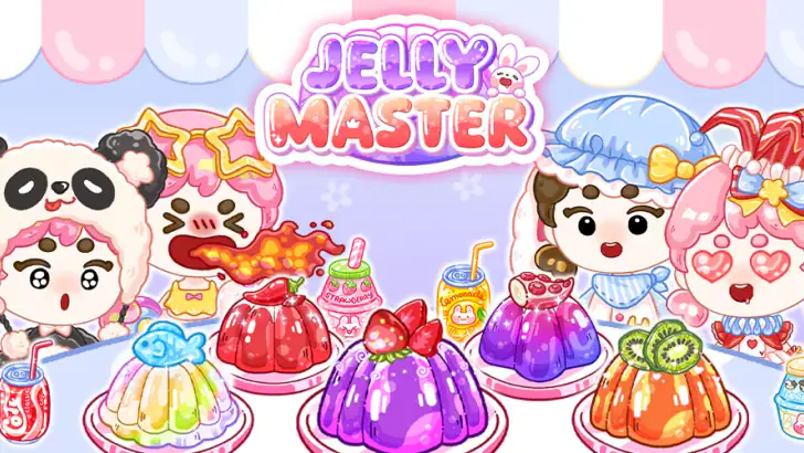 ゼリーマスター:食べるゲーム feature graphic